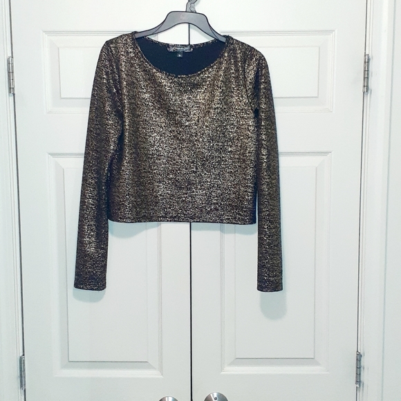 mandee Tops - Sparkly crop top
